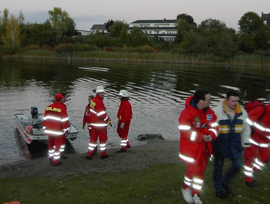 Boot Seeve in Wasser